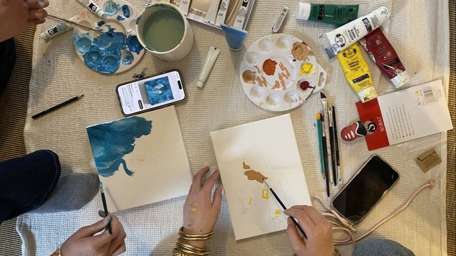 DATE & PAINT (DNA. CAFÉ)