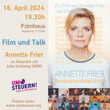 Annette Frier - #undwarumbistduhier
