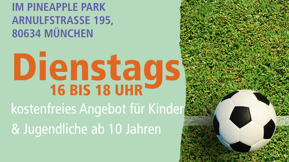 Offenes Fußballangebot für Jugendliche ab 10 Jahren