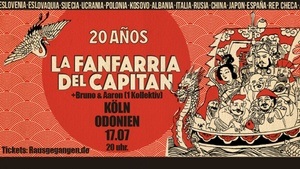 LA FANFARRIA DEL CAPITAN live at ODONIEN (Köln)
