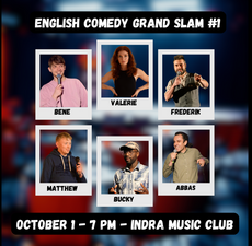 The Burning Mic - English Comedy Grand Slam