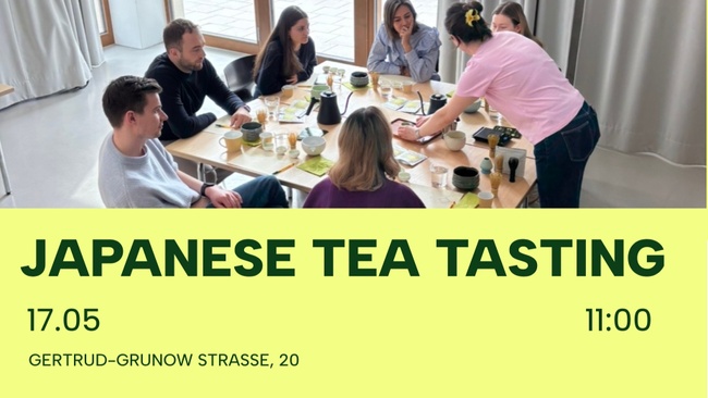 JAPANESE TEA TASTING 17.05