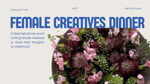 Female Creatives Dinner