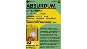 ZN1-PopUp-Galerie, Ausstellung ABSURDUM