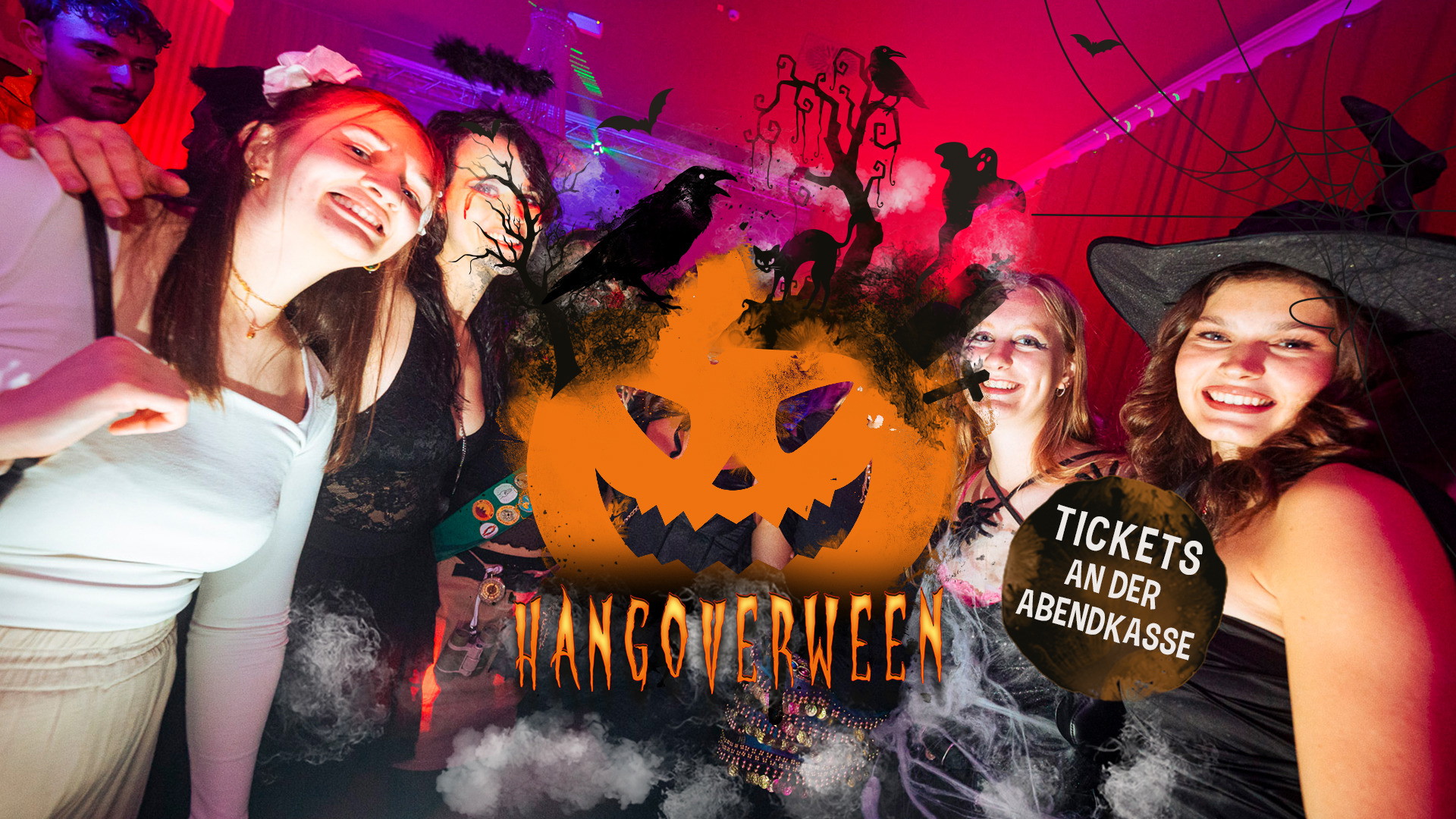 HANGOVERWEEN – JENAS GRÖSSTE HALLOWEEN-PARTY