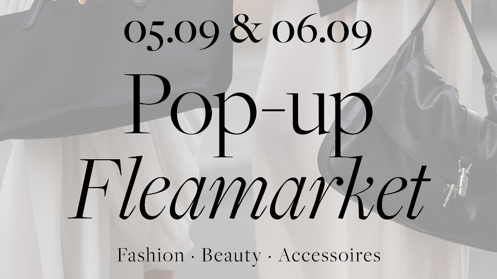 Titelbild der Veranstaltung Blogger Fashion Popup Flohmarkt in Schwabing