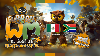 Eröffnungsspiel / Mexiko - Südafrika / Fanfest Mitte auf XXL LED-Leinwand