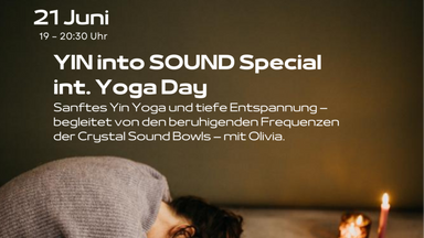 Candlelight Yin & Sound – int. Yoga Day Special