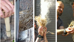Bowdrill-Feuermachen: Feuer machen wie früher