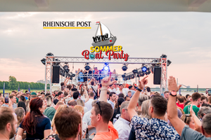 Sommer Boat Party auf dem Rhein, Party-Schiff in Düsseldorf