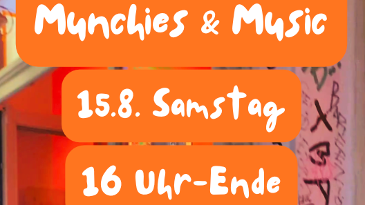 Titelbild der Veranstaltung Munchies & Music