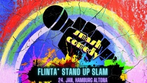 Comedy SLAM: Queerfeministischer Stand Up Comedy Slam von Frauen, FLINTA* und queer Comedians