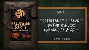 HALLOWEEN PARTY - KARAOKE x KOSTÜME