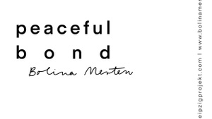 Ausstellung "peaceful bond" von Bolina Merten