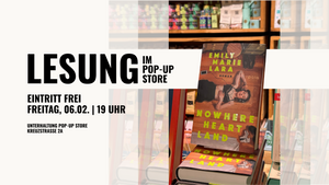 Lesung im Pop-Up Store
