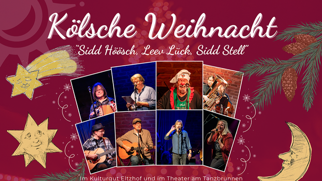 KÖLSCHE WEIHNACHT 2025 -`SIDD HÖÖSCH, LEEV LÜCK, SIDD STELL`