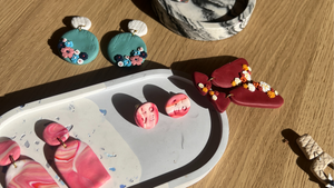 Polymer Clay - Magneten, Ohrringe und Schmuck gestalten