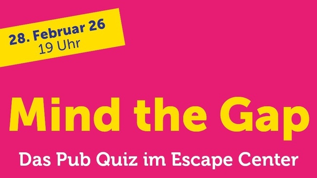 "Mind the Gap" - Pub-Quiz