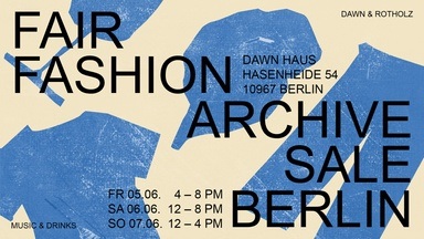 FAIR FASHION ARCHIVE SALE BY DAWN X ROTHOLZ