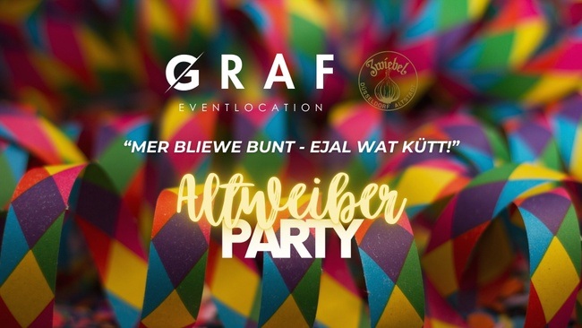 🎭 Altweiber – Jecker Start ab 10 Uhr