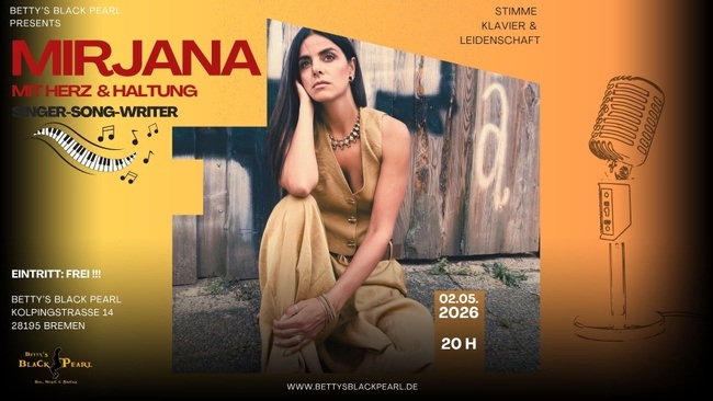 MIRJANA - Mit Herz & Haltung - Singer-Songwriter
