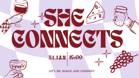she connects - Wine Tasting & Speedfriending
