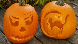 Kürbis schnitzen für Klein und Groß