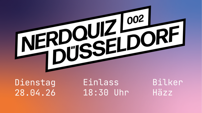 Nerdquiz im Bilker Häzz