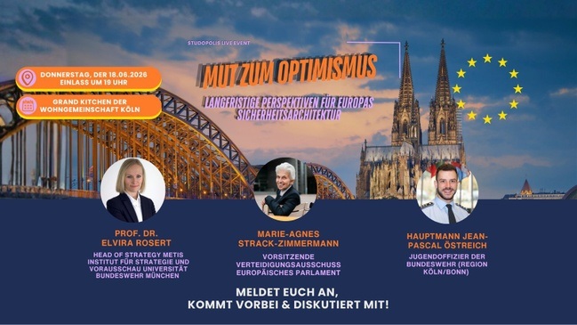 Mut zum Optimismus: Langfristige Perspektiven für Europas Sicherheitsarchitektur