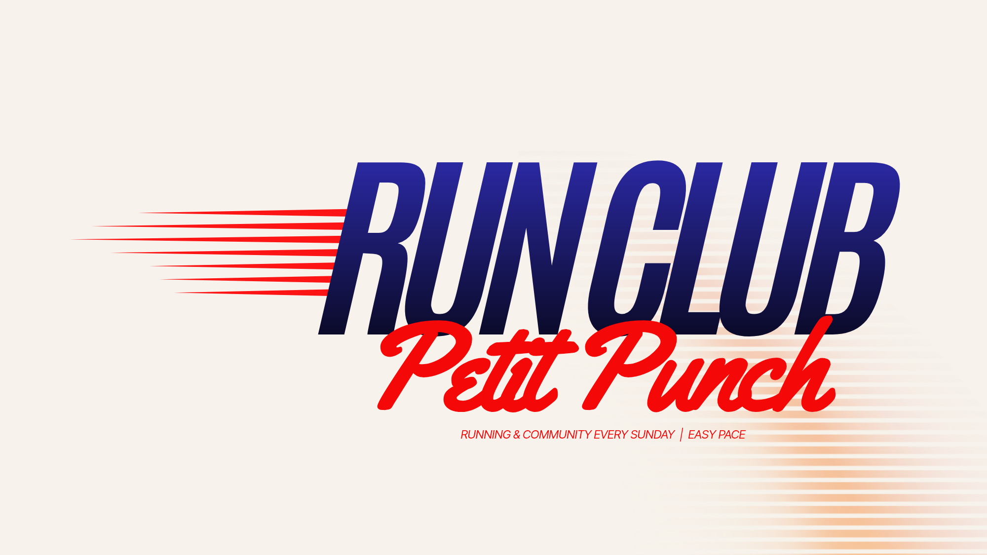 RUN CLUB.PETIT PUNCH