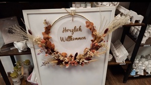 Workshop Trockenblumen Türkränze für Erwachsene