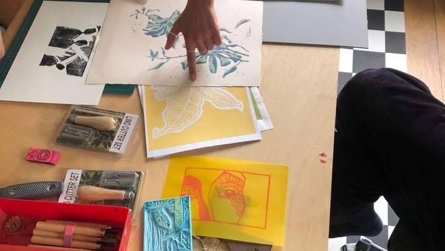 Linoldruck Workshop | ab 10 Jahren