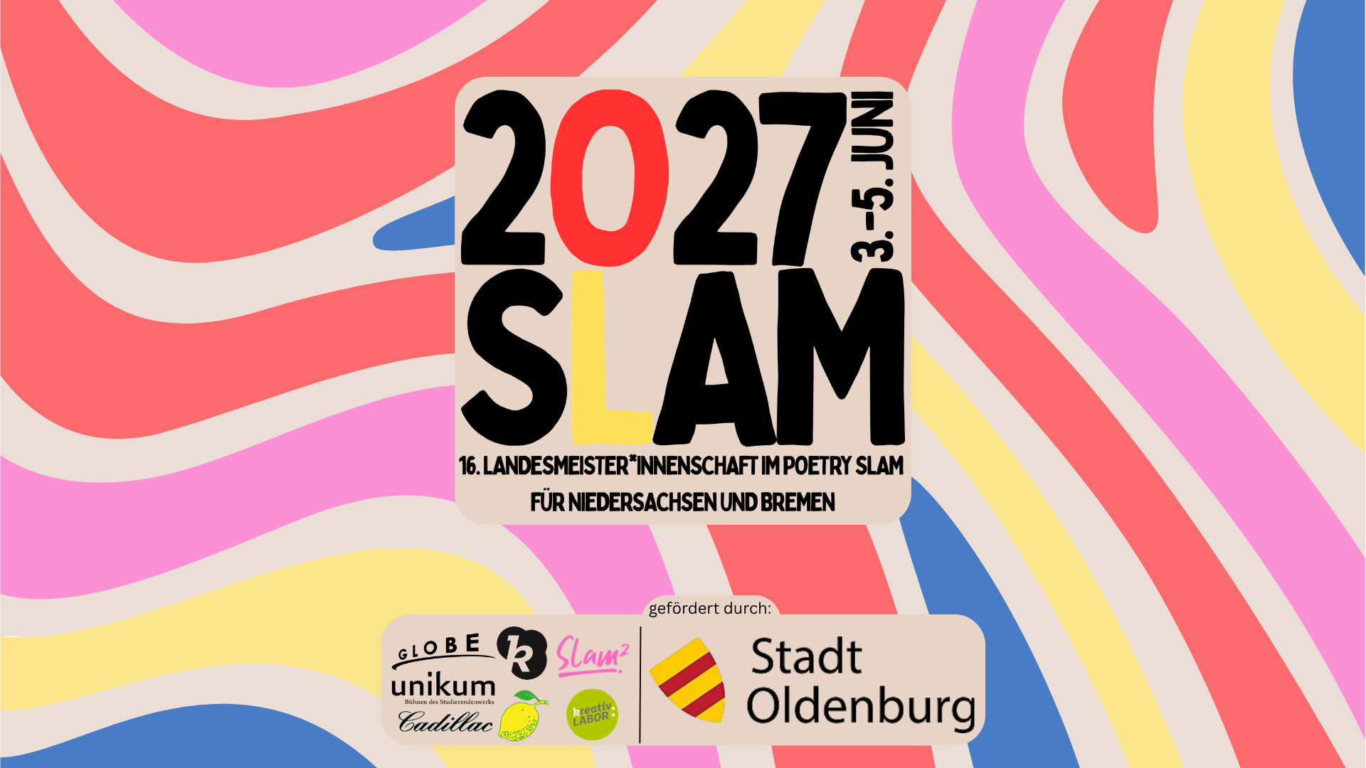 16. Poetry Slam-Landesmeister*innenschaft für Niedersachsen/Bremen