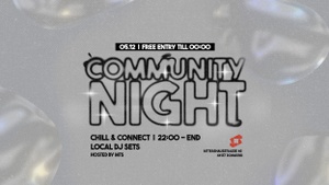 Community Night / Free Entry until 00:00