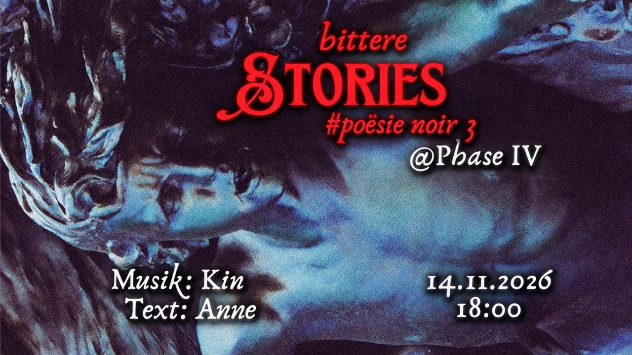 bittere Stories #poésie noir 3