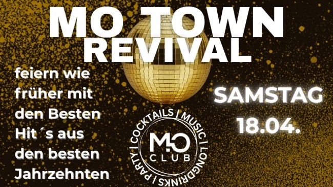 Mo Town Revival Party - Mo Club Augsburg