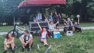 Volleyball im Luitpoldpark