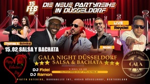 💃🌹 Salsa & Bachata Gala Düsseldorf – Valentins-Edition 🌹💃