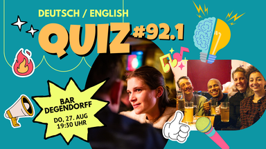 Quiz #92-1 @ Bar Degendorff - Friedrichshain (DEU/ENG)