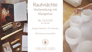 Rauhnächte Retreat mit Klangschalenmeditation
