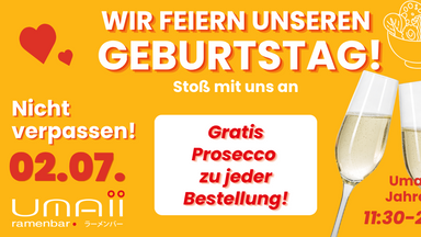 Geburtstagsangebot