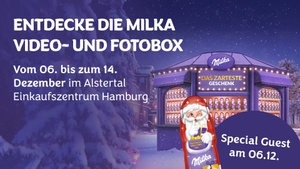 Entdecke die Milka Video- und Fotobox