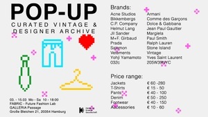 POP-UP Curated vintage and designer archive