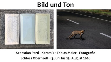 "Bild und Ton" Sebastian Pertl (Keramik) & Tobias Meier (Fotografie)