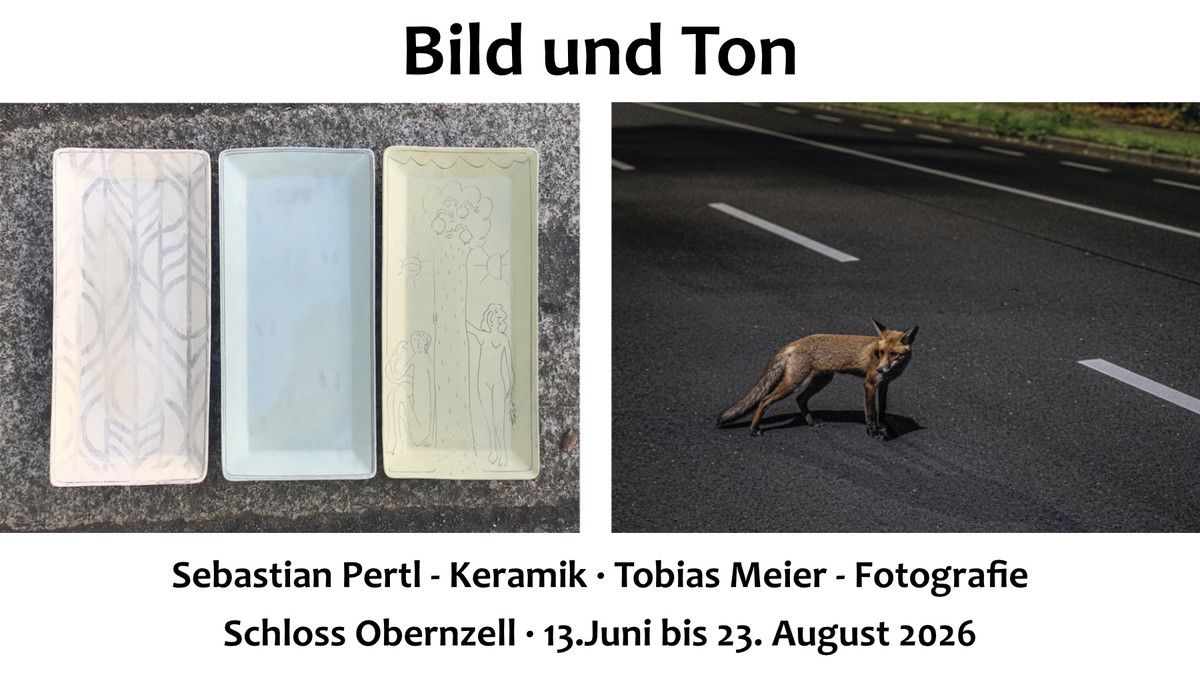 "Bild und Ton" Sebastian Pertl (Keramik) & Tobias Meier (Fotografie)
