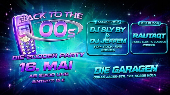 BACK TO THE 00s - Die 2000er Party