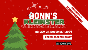 Bonns kleinster Weihnachtsmarkt in Poppelsdorf