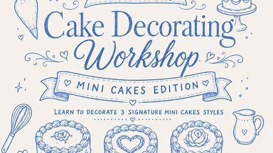 Mini Cakes Workshop in English