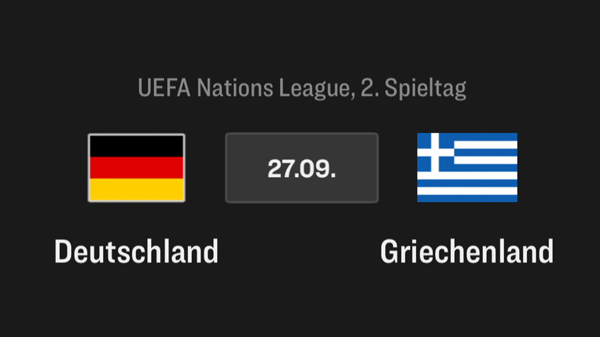Deutschland - Griechenland