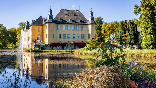 Schlossherbst in Schloss Dyck